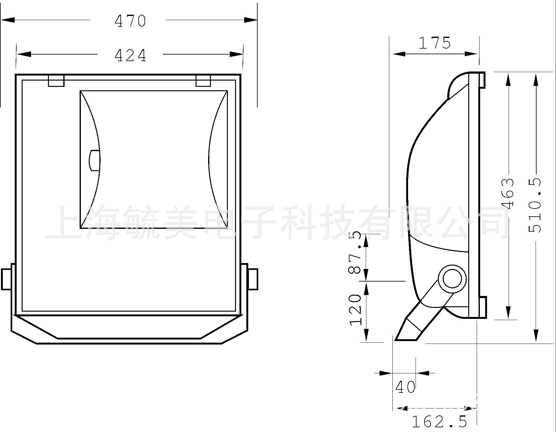 飞利浦co<i></i>nTempo RVP350/HPI-T 400W投光灯示例图3