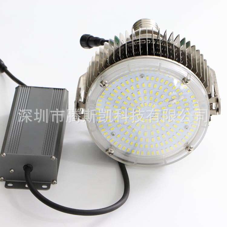 旧式投光灯替换80瓦100W120W150W螺口E40投光灯 广告牌建筑投光灯示例图2