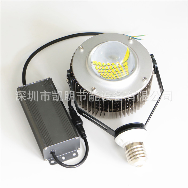 厂家批发LED投光灯泡80W 节能led螺口E40/E2780W厂区防爆投光灯泡示例图4