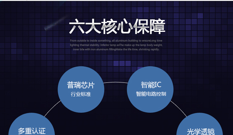 惠彩照明 200WLED投光灯 质保5年欧司朗光源200W投光灯 200W隧道灯投射灯示例图2