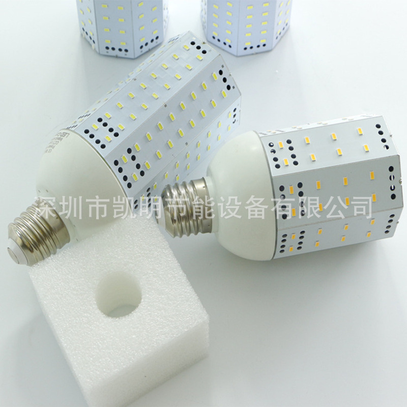 E40/E27螺纹口 投光灯光源30W 40W 50W 60WLED玉米灯泡示例图4