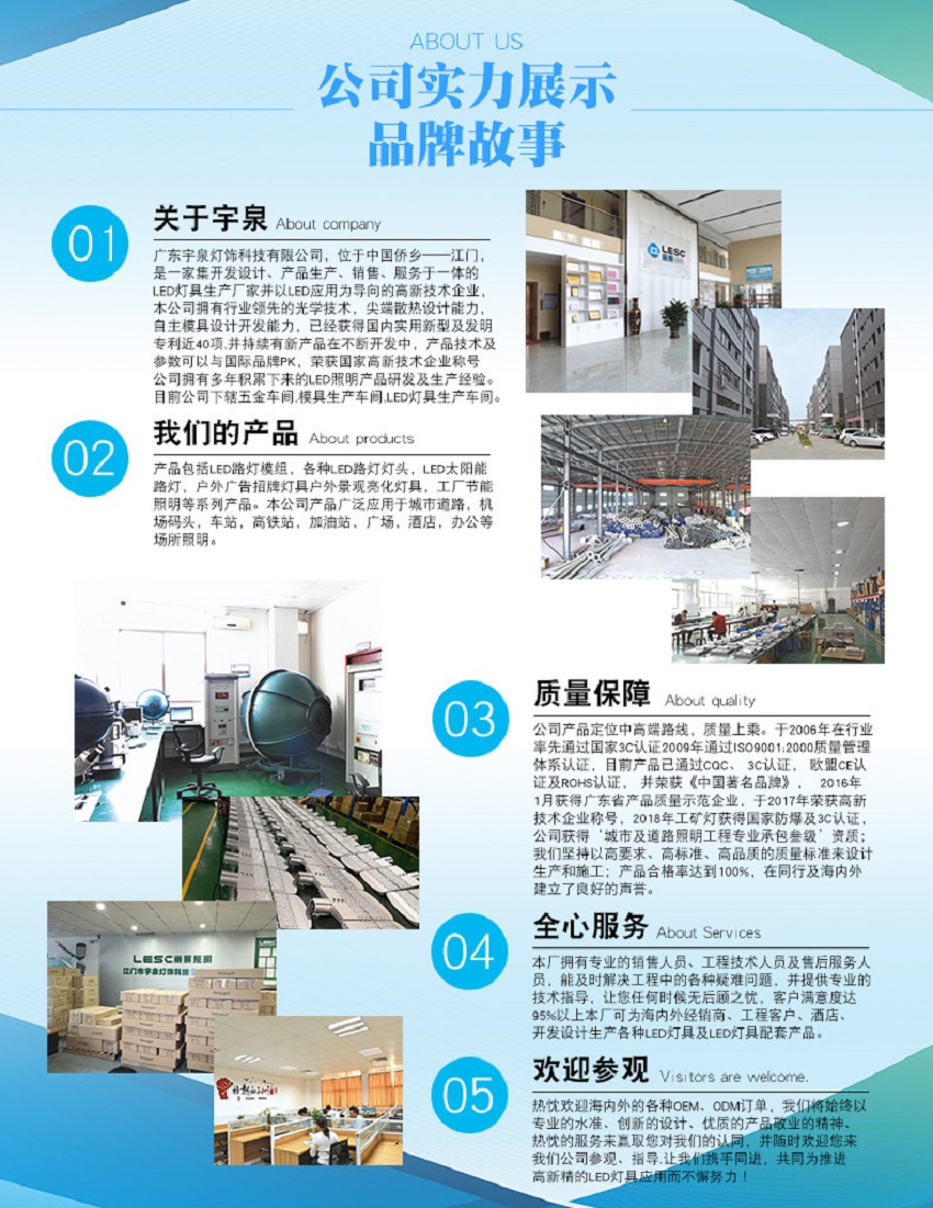 方形景观灯 庭院灯 LED户外灯 公园广场园林绿化别墅路灯示例图1