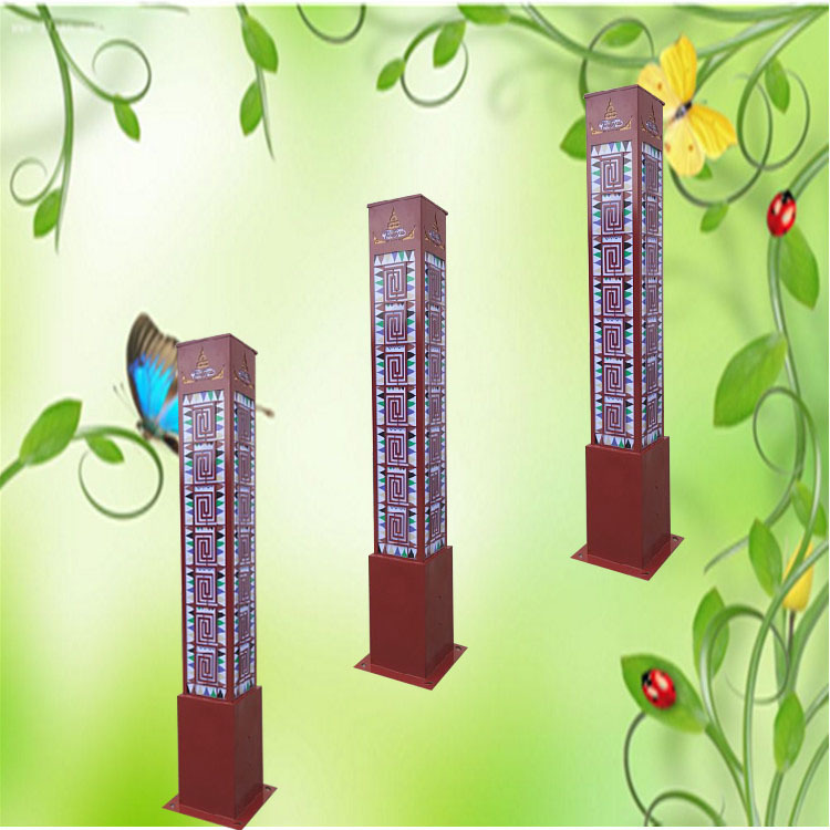 精美方形景观灯户外3米4米庭院灯高杆灯中杆灯公园广场路灯花园灯示例图128