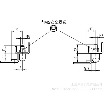 供应EMKA铰链（1035-U2）工业铰链示例图4