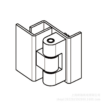 德国EMKA铰链（1054-U1） 备有现货 工业铰链示例图2