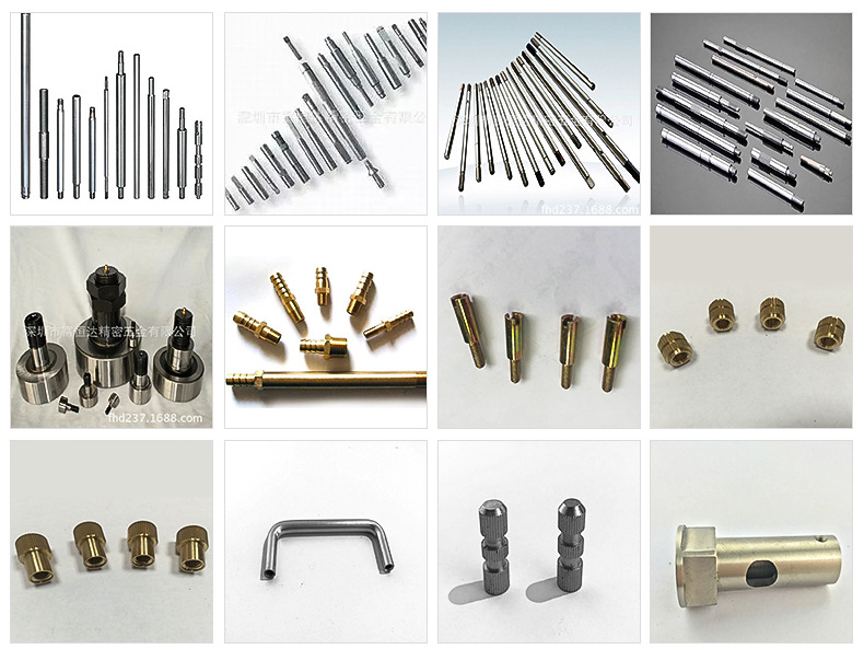 长轴零件加工 精密小轴加工机械工业用紧固件连接件数控车件加工示例图6