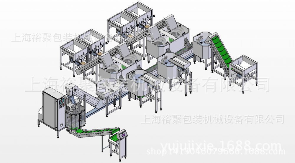 布衣柜塑料连接件包装机 全自动计数包装机 多功能螺丝包装机示例图13