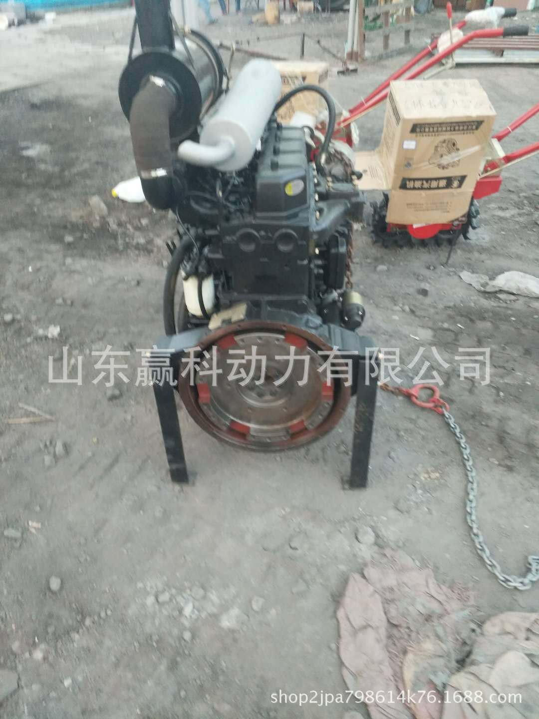 莱州/青州挖机/装载机用60kw 2400转发动机4RNSG3华丰国二柴油机示例图4