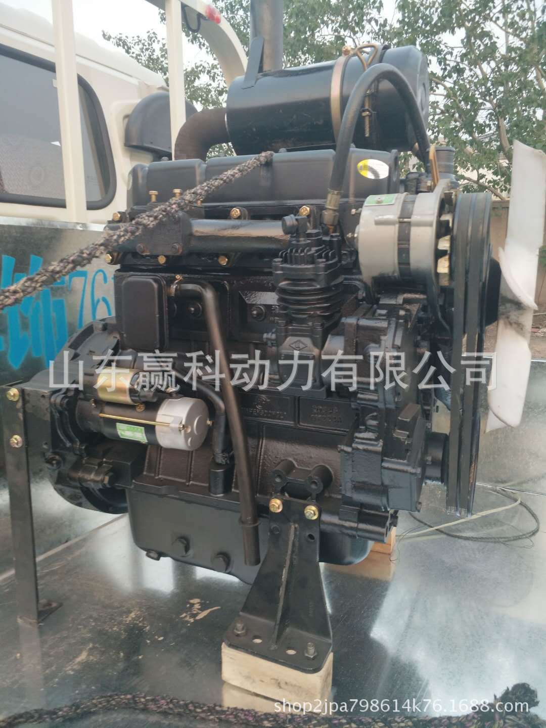 莱州/青州挖机/装载机用60kw 2400转发动机4RNSG3华丰国二柴油机示例图3