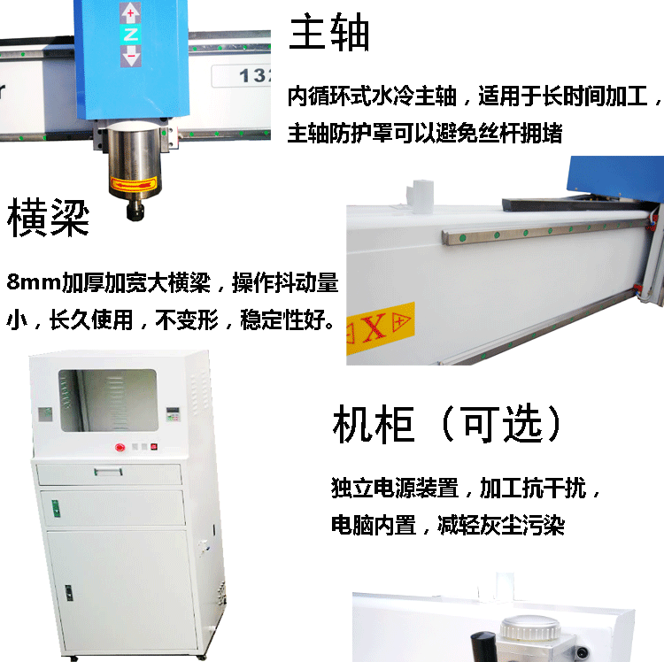 供应数控木工雕刻机 1325数控CNC雕刻机 木雕机 开料机示例图59