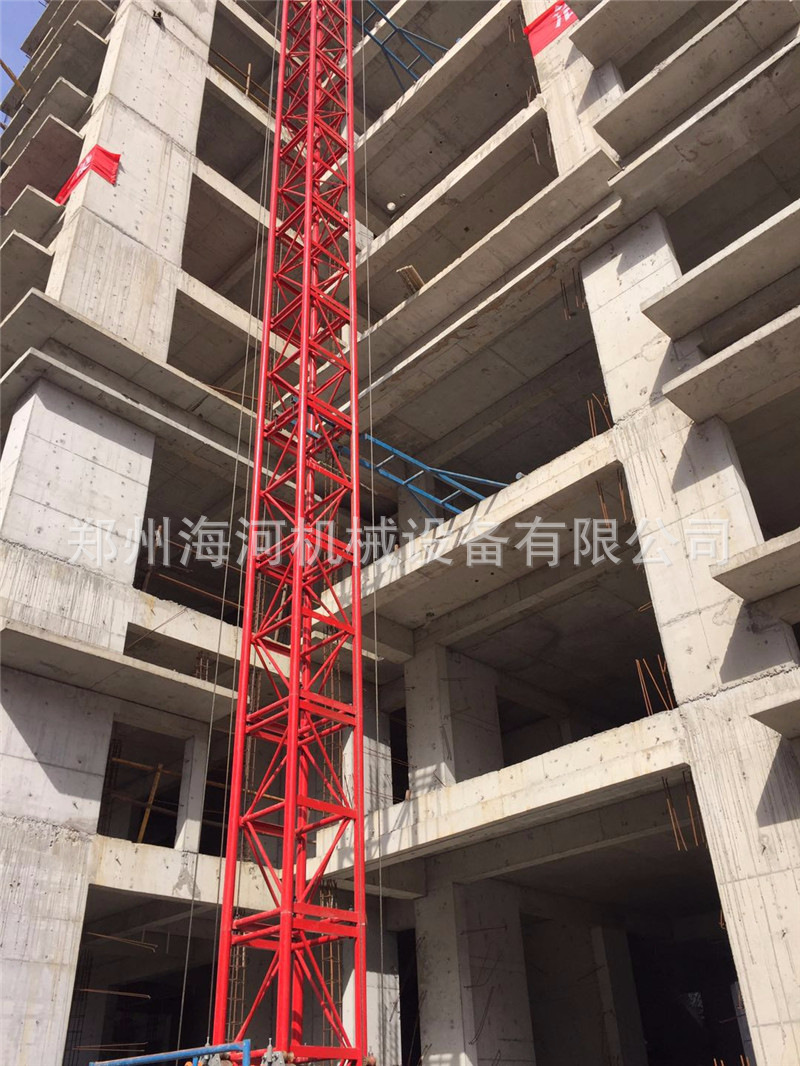 供应建筑物料双吊篮提升机 多层高建筑物外墙施工升降机现货示例图14