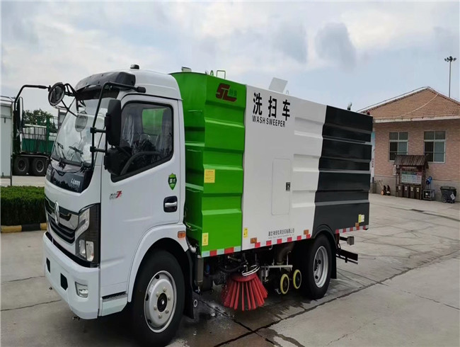 扫路车 清扫车清扫车 洗扫车 吸尘车 程力8吨真空吸式扫地车安全设计