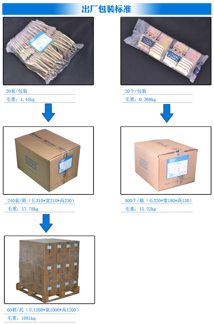 厂家直销木箱卡扣 重型五金搭扣 纳汇工业五金锁扣批发示例图11