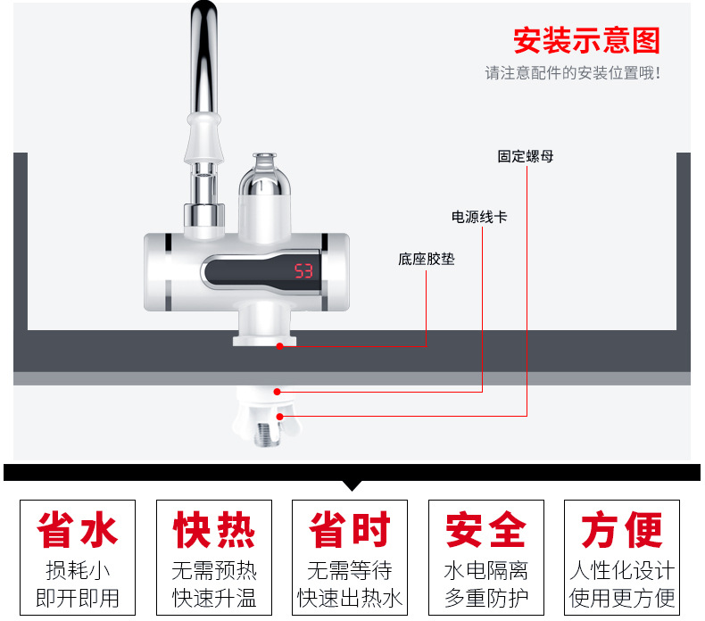 厂家一件代发 卫浴洁具水龙头 水暖五金304不锈钢水龙头可定制示例图13