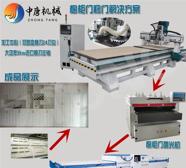 定制家具数控开料机 移门柜门橱柜板式家具开料机示例图3