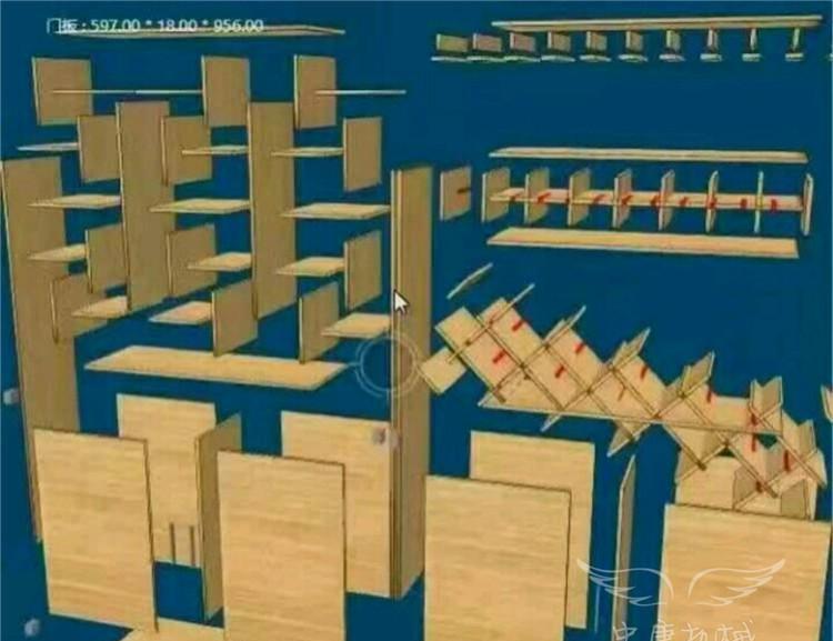 板式数控开料机  移门柜门橱柜板式家具开料机示例图11