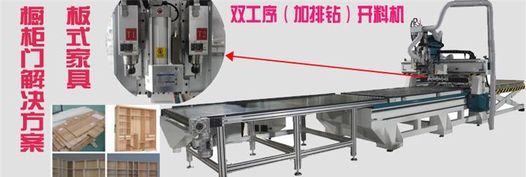 板式数控开料机  移门柜门橱柜板式家具开料机示例图4