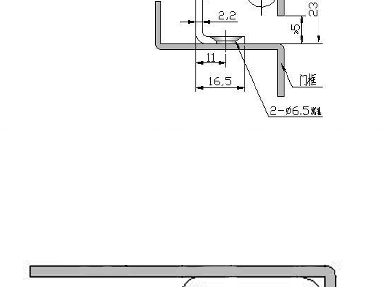 纳汇品牌高压机电箱合页铰链中控箱合页配电箱门铰链发电机合页示例图4