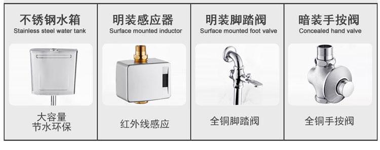 九正三龙不锈钢水旱两用蹲坑可以水冲可以当旱厕的蹲便器移动厕所农村厕所改造沼气池厕所用蹲便器SUS304不锈钢加厚1.2板示例图10