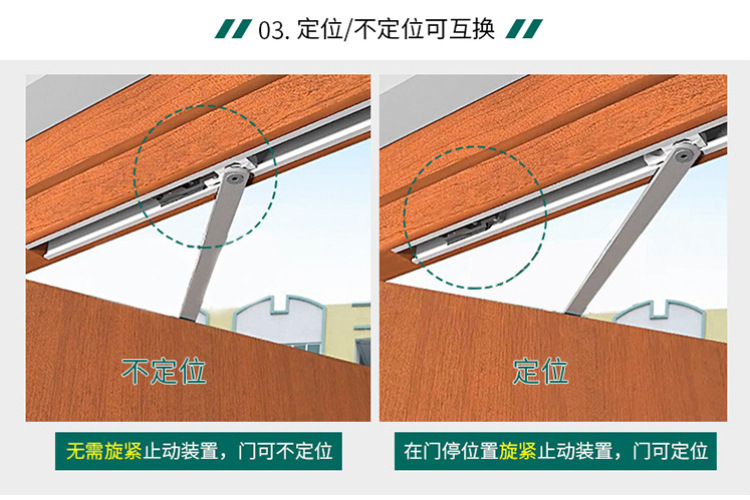 暗藏式闭门器防火门关门器酒店专用自动关门隐藏缓冲自动回位方形示例图8