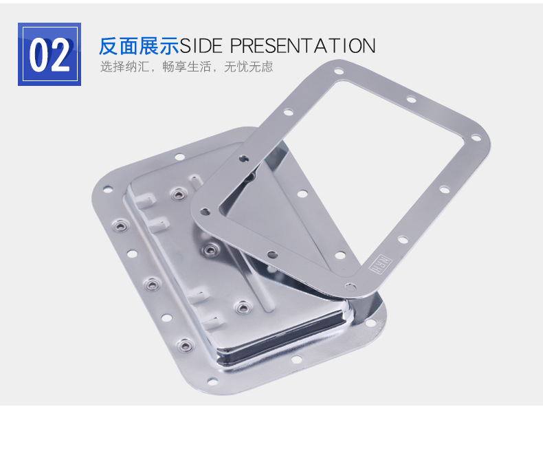 航空箱提手航空箱道具箱拉手舞台箱工具箱提手弹簧拉手摄影箱提手示例图3