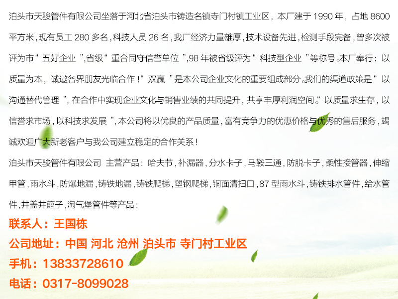 铸铁排水管 清扫口 铸铁排水管件 铜地平 厂家直销 全铜清扫口示例图14