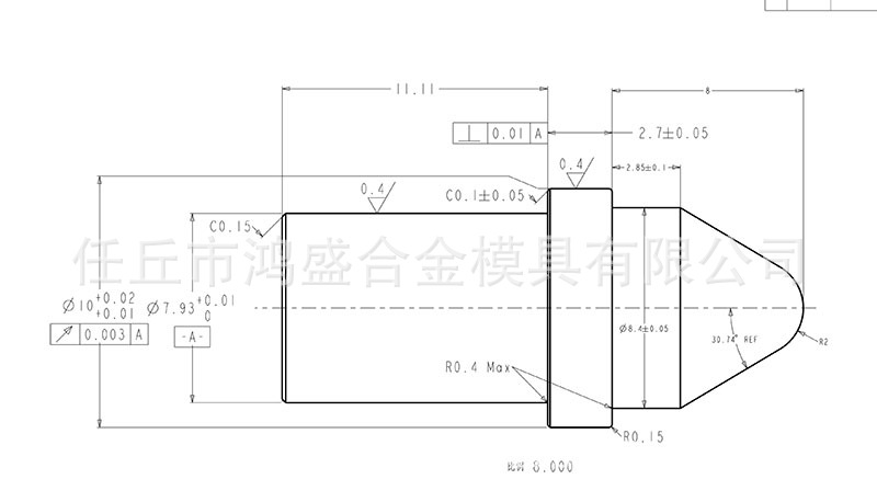 钨钢加工定做钨钢非标产品轴套密封环 奇异形来图定做硬质合金示例图13