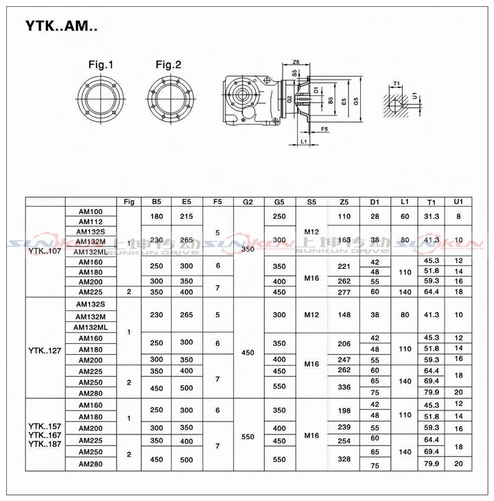 厂家直销硬齿面齿轮箱KA37-KA187齿轮减速比5.36-197.37扭矩大示例图19