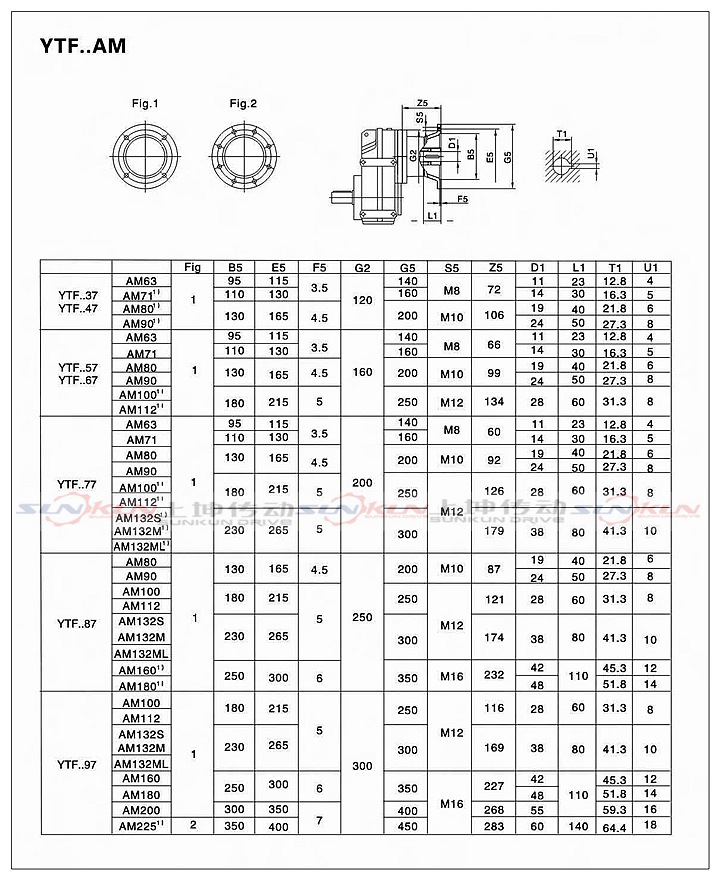 厂家直销硬齿面齿轮箱 FA37-FA157齿轮减速机 减速箱速比3.77-276示例图19