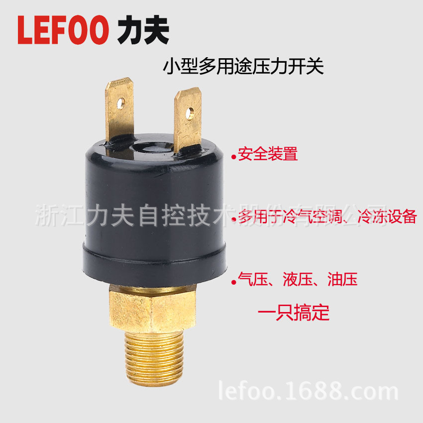 LEFOO LF08空压机自动气压开关 气泵压力控制器 水油压检测开关示例图2