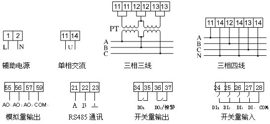 特价安科瑞交流单相电流表PZ96-AI/*  厂家直销示例图12