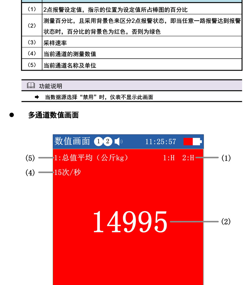 持式推拉力高速采集称重测力计仪表便携式彩屏高精度曲线记录仪示例图14