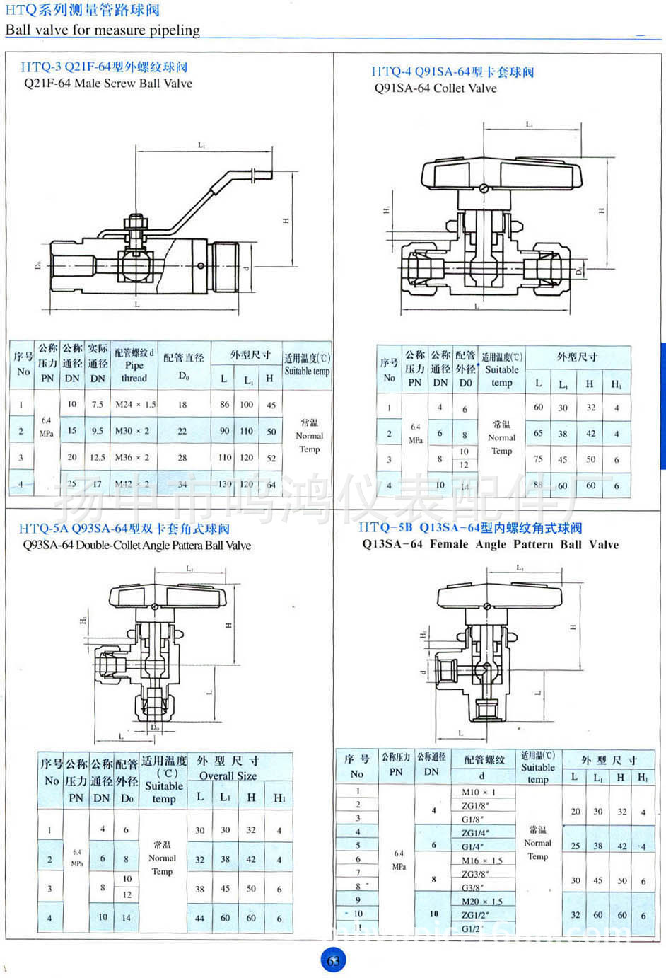 直销供应 三通卡套球阀 耐高温卡套球阀 不锈钢固定球球阀示例图6