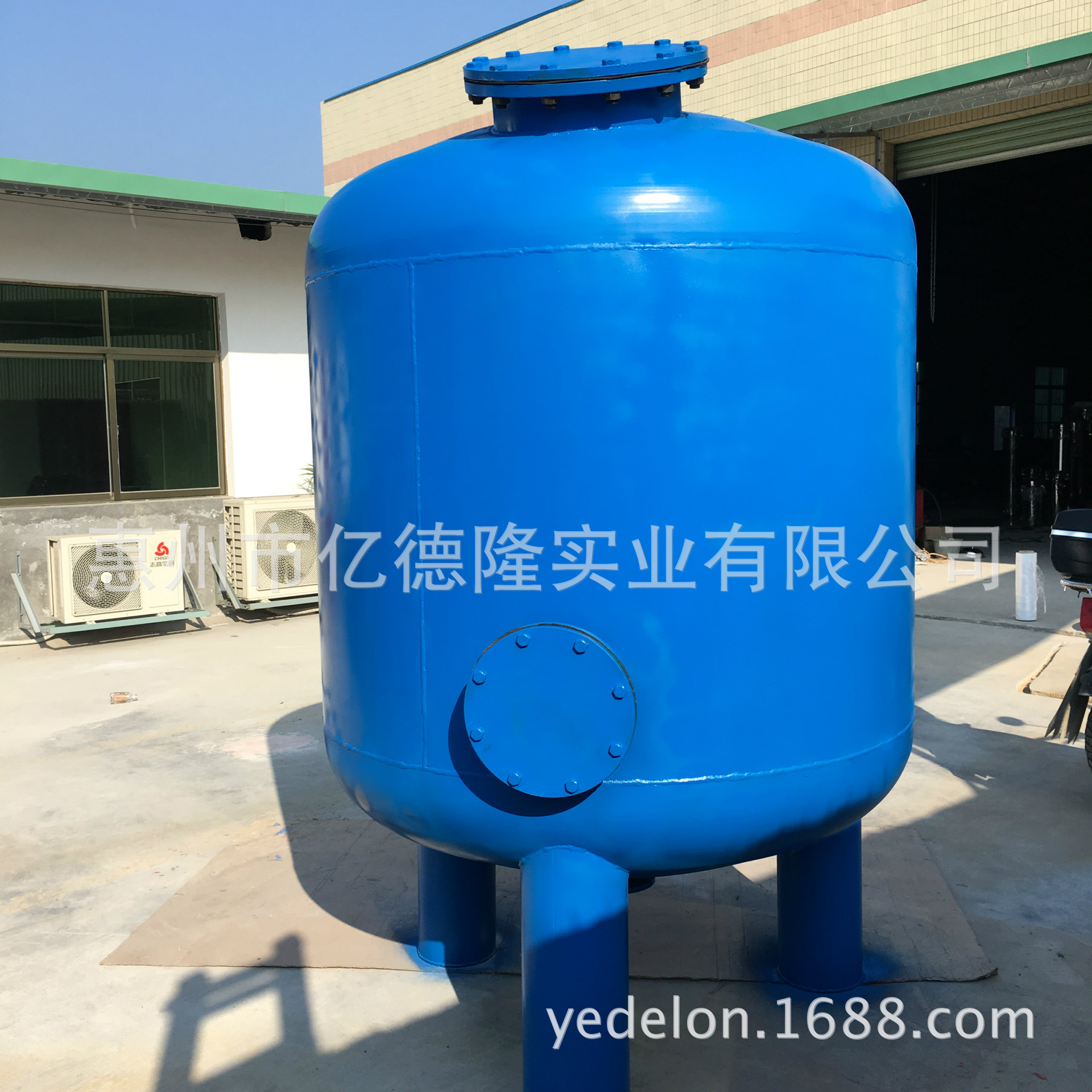 长沙石英砂过滤器 株洲污水过滤器 长宁河水过滤器 带手动球阀示例图22