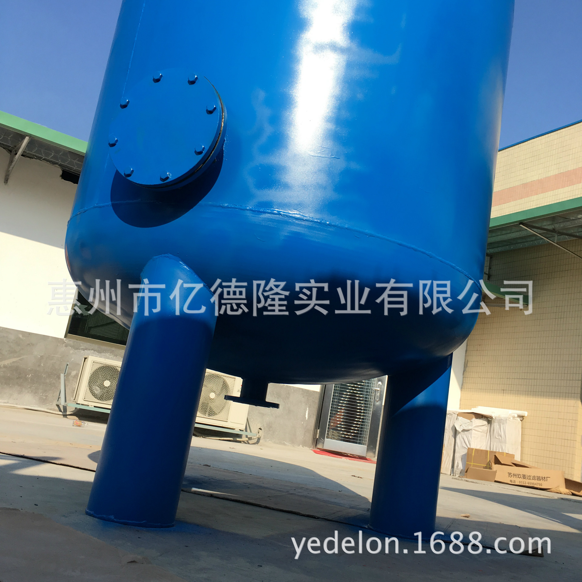 长沙石英砂过滤器 株洲污水过滤器 长宁河水过滤器 带手动球阀示例图23