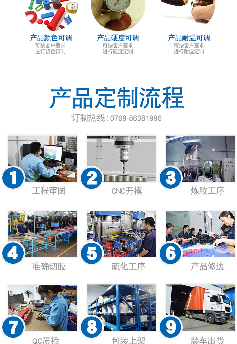 厂家直销耐高温O型四氟垫片 pefe聚四氟乙烯法兰垫片球阀平垫示例图7