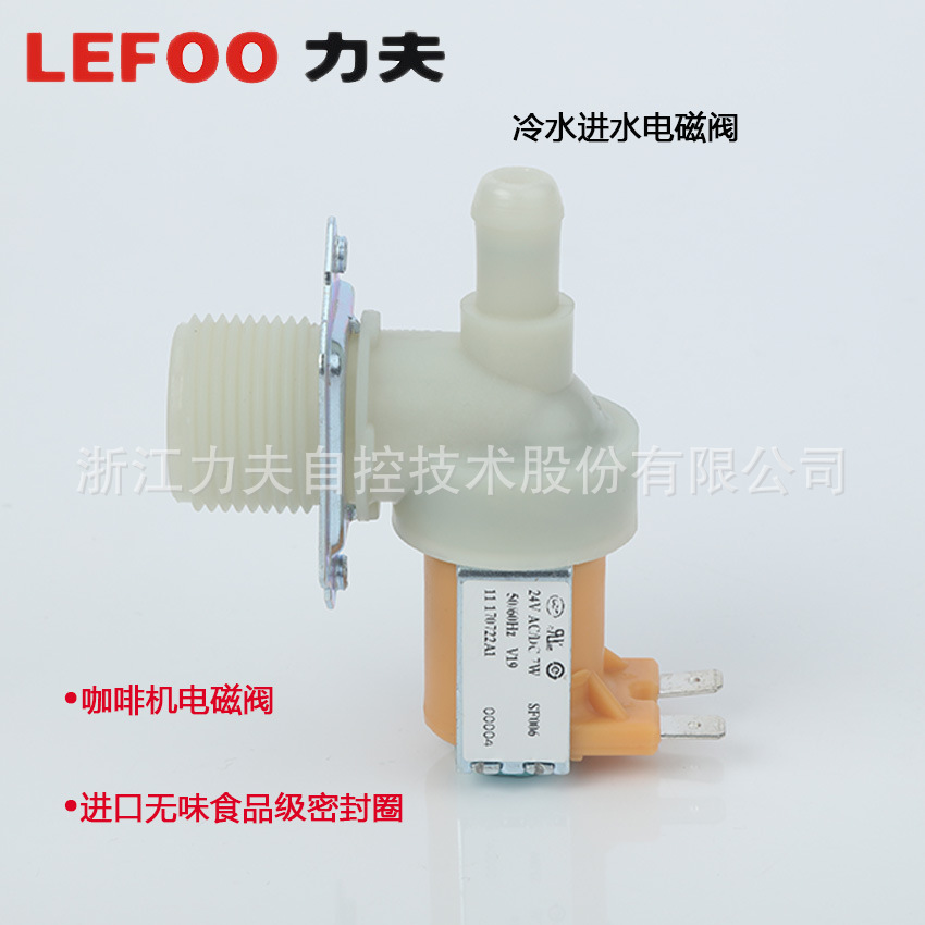 厂家直销 LFV19 进水电磁阀 家电类电磁阀 咖啡机电磁阀示例图2