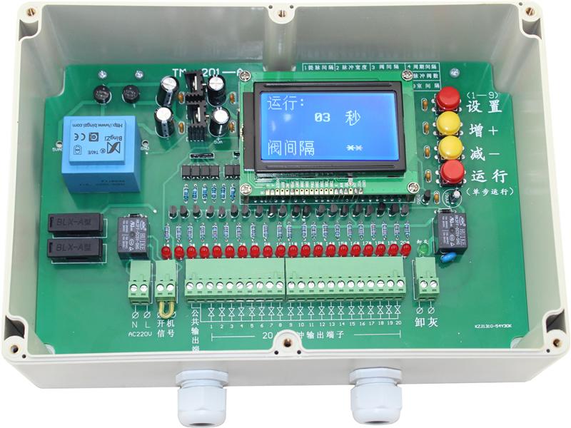JMK脉冲控制仪 数显脉冲控制器 除尘器PLC控制柜 备有现货 德景环保示例图8