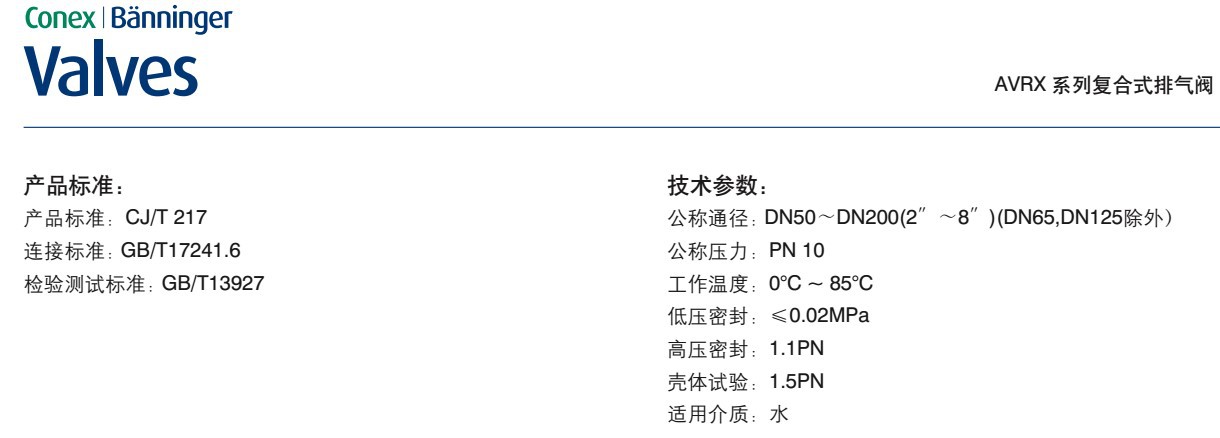 辽宁强华供应复合式排气阀示例图5