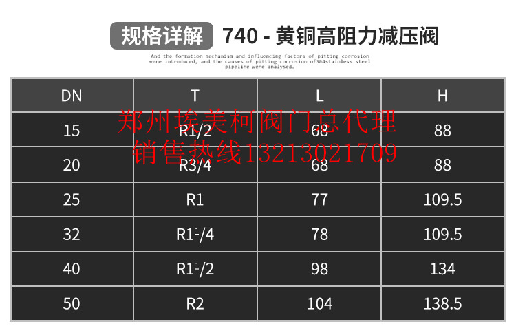 埃美柯740黄铜高阻力带表减压阀Y13X--16T自来水稳压减压丝扣阀门7.jpg