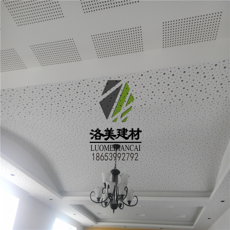 方孔 圆孔 大小孔  微型孔  穿孔石膏板吸音板示例图6