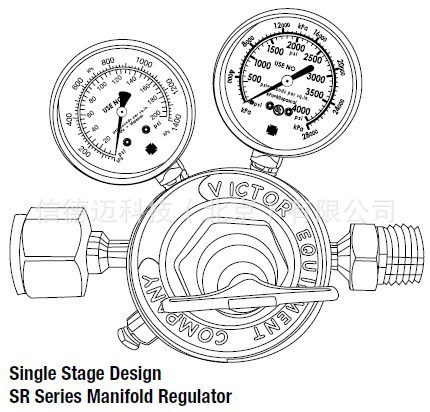 美国VICTOR减压阀SR 703ME-996示例图2