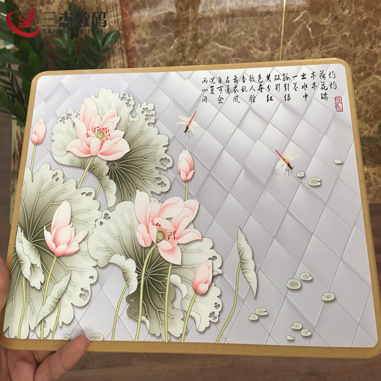 3D天花集成吊顶打印机/家装电视背景墙喷绘机5D壁画墙纸打印机示例图11