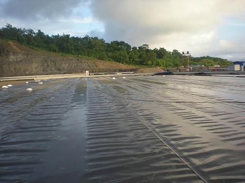 养殖土工膜泻湖防水1.2MM尾矿人工湖防水膜启轩泻湖防水1.2MM