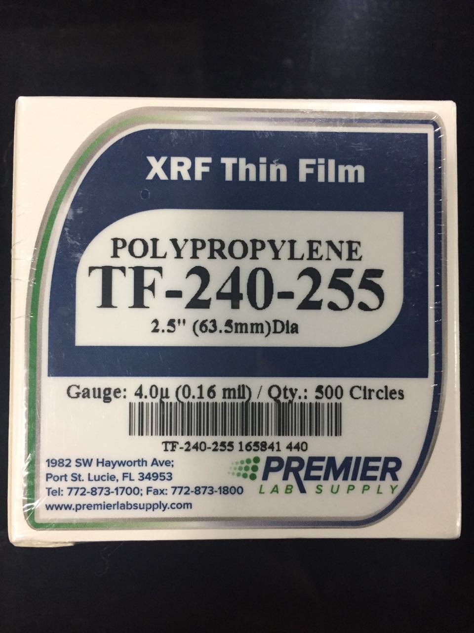 premier麦拉膜 XRF样品薄膜 XRF测试膜 ROHS测试膜 样品杯 量杯示例图1