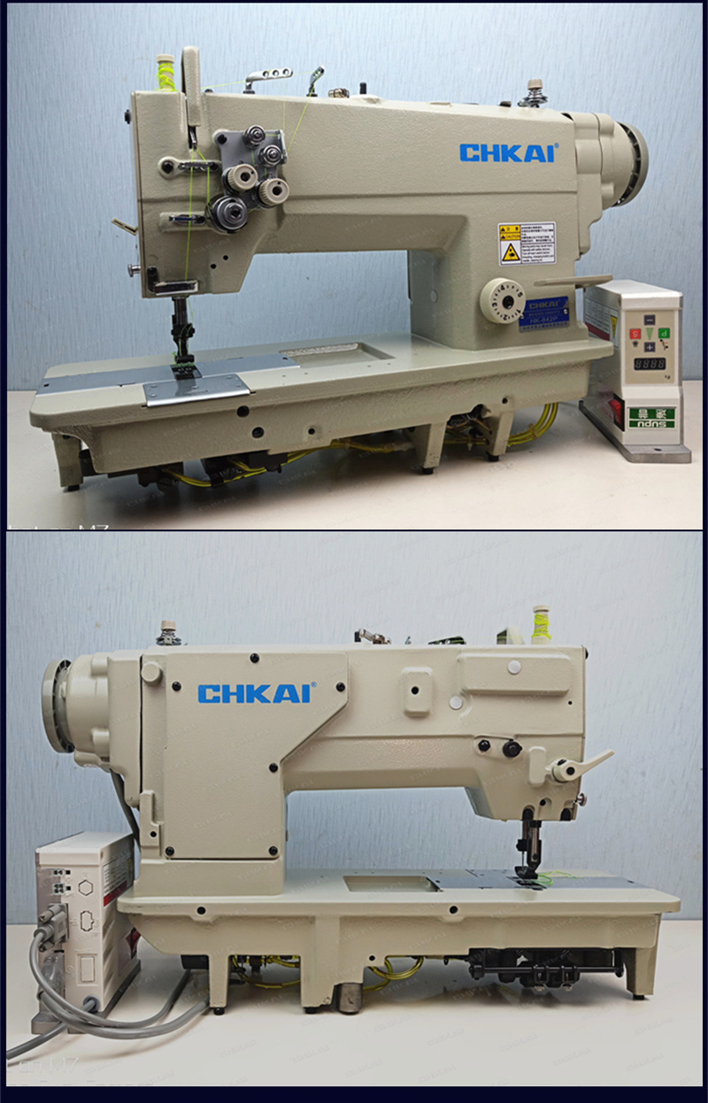 供应双针车缝纫机高速直驱双针机平车工业电脑缝纫机台州厂家直销示例图15
