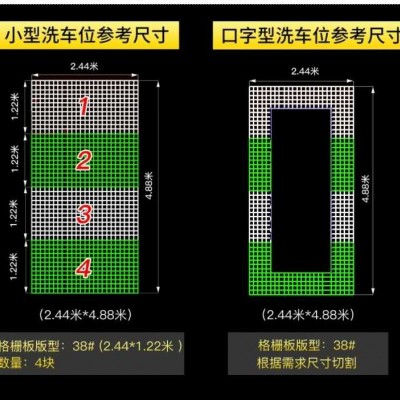 晟源产玻璃钢4s店专用格栅格栅品质保证