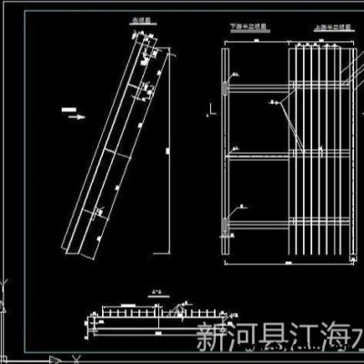 江海直销拦污栅 平面型钢格栅 钢制格栅 水电站拦污栅机械及行业设备