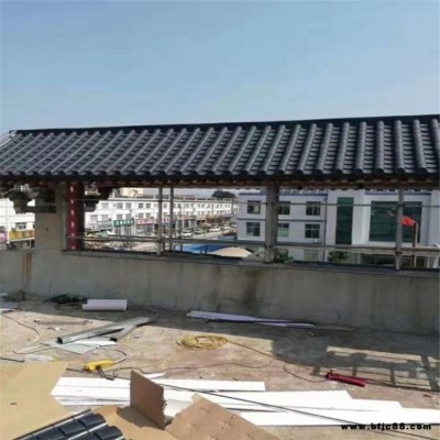 川亚 仿古一体瓦围墙瓦 古建围墙一体瓦 欢迎选购