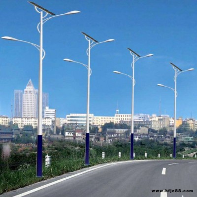太阳能一体化路灯 30瓦太阳能路灯 5米6米 霁月灯饰